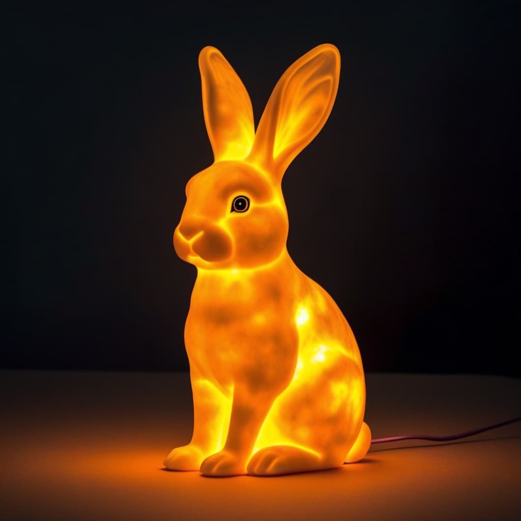 Himalayan animal-shaped salt lamp